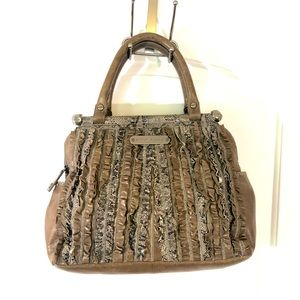 Vintage Leather Betsey Johnson Handbag